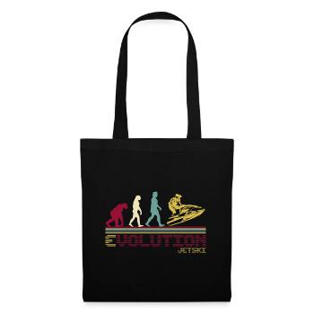 Jetski Evolution Retro - Stoffbeutel - Schwarz - Vorne