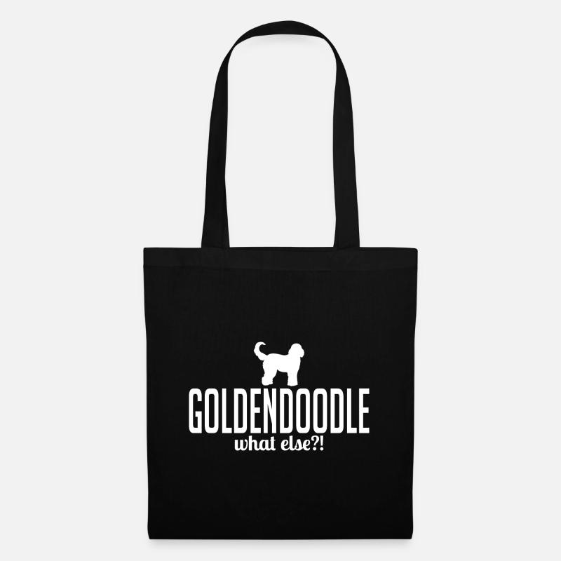 Goldendoodle what else Hundespruch Hunde Wilsigns - Stoffbeutel - Schwarz