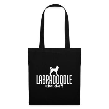 Labradoodle what else dog saying dogs - Tote Bag - black - Front