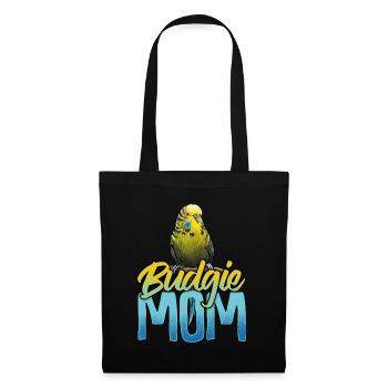 Budgie maman maman maman maman - Sac en tissu - noir - Devant