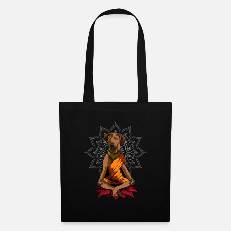 Rhodesian Ridgeback - Sac en tissu - noir