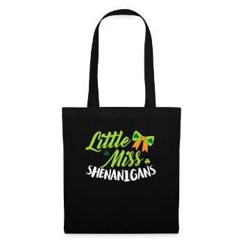 St Patricks Day Shenanigans Streiche Geschenk - Stoffbeutel - Schwarz - Vorne