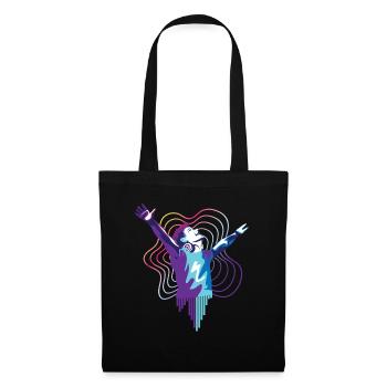 Trance DJ Man design for trance music fans - Tote Bag - black - Front
