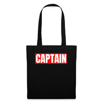 Boot Stuff Captain Funny Pontoon Boat Seaboat - Tote Bag - black - Front