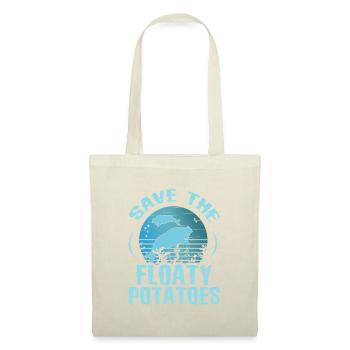 Save The Floaty Potatoes Manatee La protection des animaux - Sac en tissu - nature - Devant