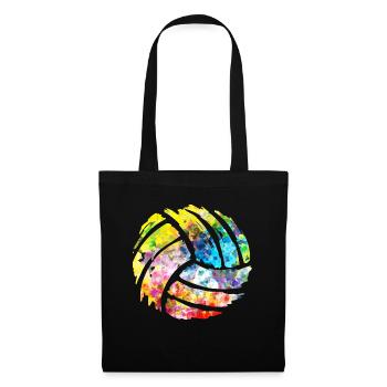 Volley-ball Drôle de cadeau pour les parents de l’entraîneur - Sac en tissu - noir - Devant