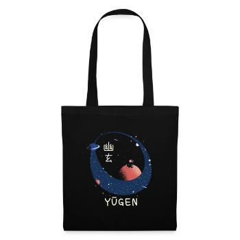 Samouraï sur la Lune Salle Japonais - Sac en tissu - noir - Devant