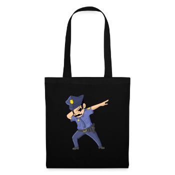 Dabbing Future Policeman Dab Dance Dabbing Cop - Tote Bag - black - Front