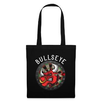 Bullseye Darts Fan Dartpfeil Dartboard - Sac en tissu - noir - Devant