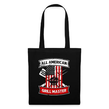 All American Grill Master BBQ Distressed USA Flag - Sac en tissu - noir - Devant