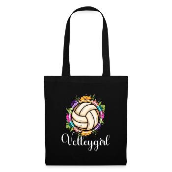 Volleygirl Beach Volleyball - Tote Bag - black - Front