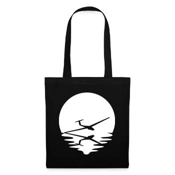 Circle and Reflection - Glider - - Tote Bag - black - Front