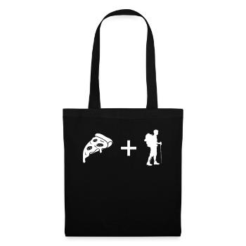Pizza - Hiking - - Tote Bag - black - Front