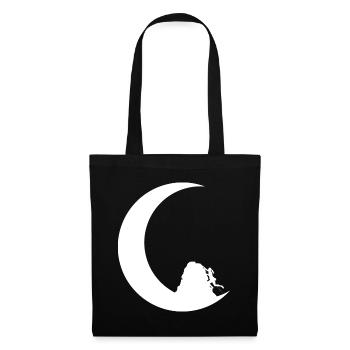 Crescent Moon - Climbing female - - Tote Bag - black - Front