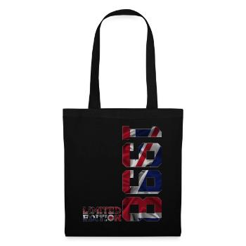 ÉDITION LIMITÉE ANGLETERRE 1998 ANNIVERSAIRE BRITANNIQUE - Sac en tissu - noir - Devant