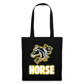 Horse 2 - - Tote Bag - black - Front