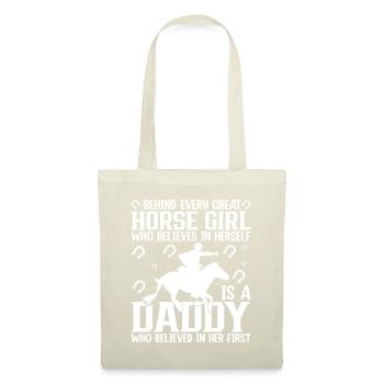 Behind every big horse girl 1 - - Tote Bag - nature - Front