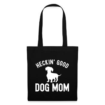 de bonne mère de chien - Sac en tissu - noir - Devant