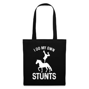 I do my own stunts - Tote Bag - black - Front