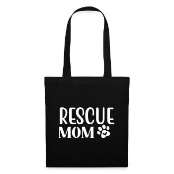 Rescue Mom - Tote Bag - black - Front