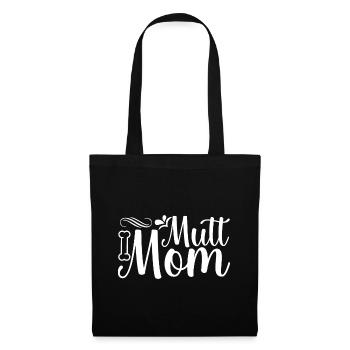 Dog mom - Tote Bag - black - Front
