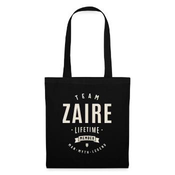 Zaire Lifetime Member Personalized Name Zaire - Tote Bag - black - Front