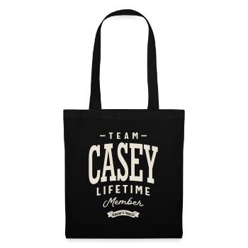 Casey Lifetime Member Personalized Name Casey - Tote Bag - black - Front