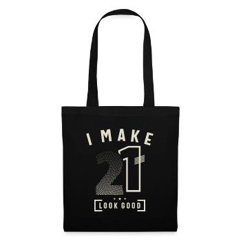 I Make 21 Birthday 21 Years Old - Tote Bag - black - Front