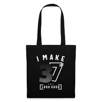 I Make 37 Birthday 37 Years Old - Tote Bag - black - Front