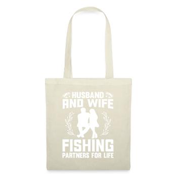 Husband and wife Fishing Partner for Life 1 - Tote Bag - nature - Front