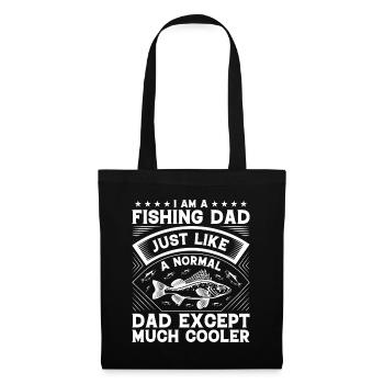 I'm a fishing dad, just like a normal Va - Tote Bag - black - Front