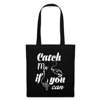Catch me if you can - - Tote Bag - black - Front