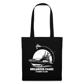 Organisiertes Chaos-Angelteam - - Stoffbeutel - Schwarz - Vorne
