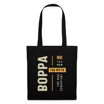 Boppa L’homme Le mythe La mauvaise influence - Sac en tissu - noir - Devant