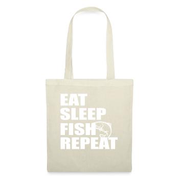 Eat Sleep Fish Repetition - - Tote Bag - nature - Front