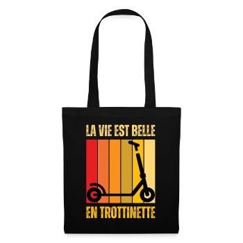 Trottinette Électrique Freestyle Trot Elec Cadeau - Sac en tissu - noir - Devant