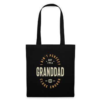 Granddad - Imperfectly Perfect Dad - Tote Bag - black - Front