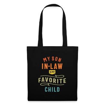 My Son In-Law - My Favorite Child Funny Sarcastic - Tote Bag - black - Front