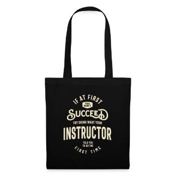 Listen to your Instructor - Tote Bag - black - Front