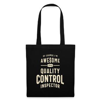 Quality Control Inspector - Awesome - Tote Bag - black - Front