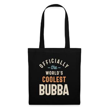 Officiellement le bubba le plus cool du monde - Drôle - Sac en tissu - noir - Devant