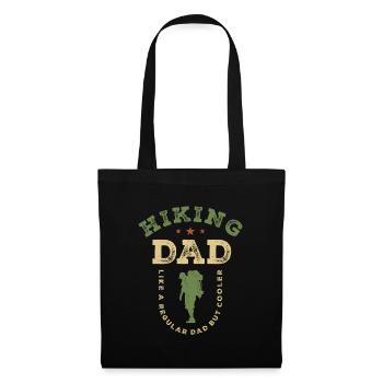Hiking Dad - Like a Regular Dad, but Cooler - Tote Bag - black - Front