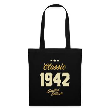 Classic 1942 - 81 Years Strong! - Tote Bag - black - Front