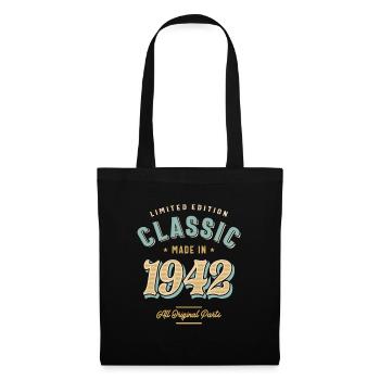 Classic 1942 81st birthday - Tote Bag - black - Front