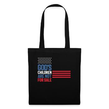 God's Children are Not for Sale - Tote Bag - black - Front