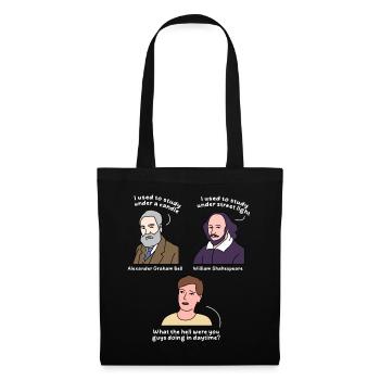 Design étudiant pour les jeunes fiers Pinoys - Sac en tissu - noir - Devant