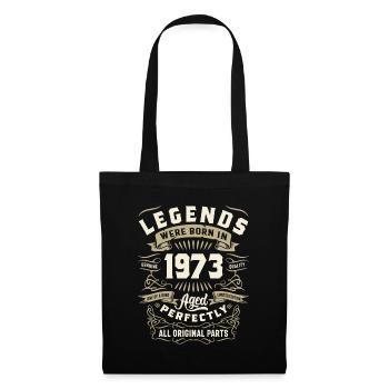 50 Years Old Gifts Vintage 1973 50th Birthday - Tote Bag - black - Front