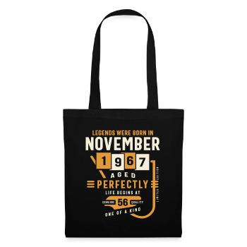 November 1967 56th Birthday Gifts 56 Year Old - Tote Bag - black - Front