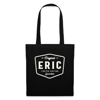 Original Eric Édition Limitée Nom Personnalisé Eric - Sac en tissu - noir - Devant