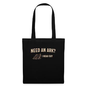 Besoin d’une arche ? Citation de Me Noah Guy Christian - Sac en tissu - noir - Devant